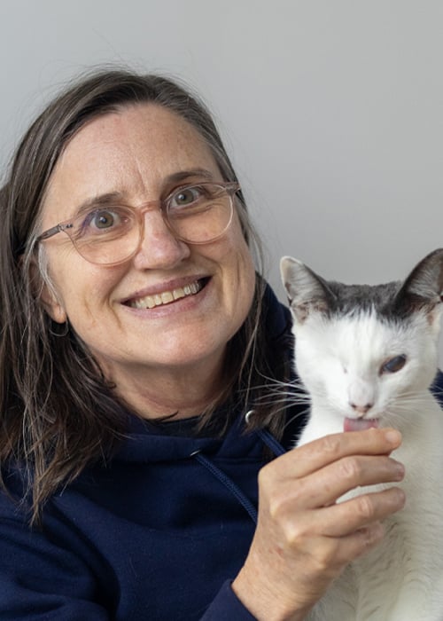 Jane and quasi cat